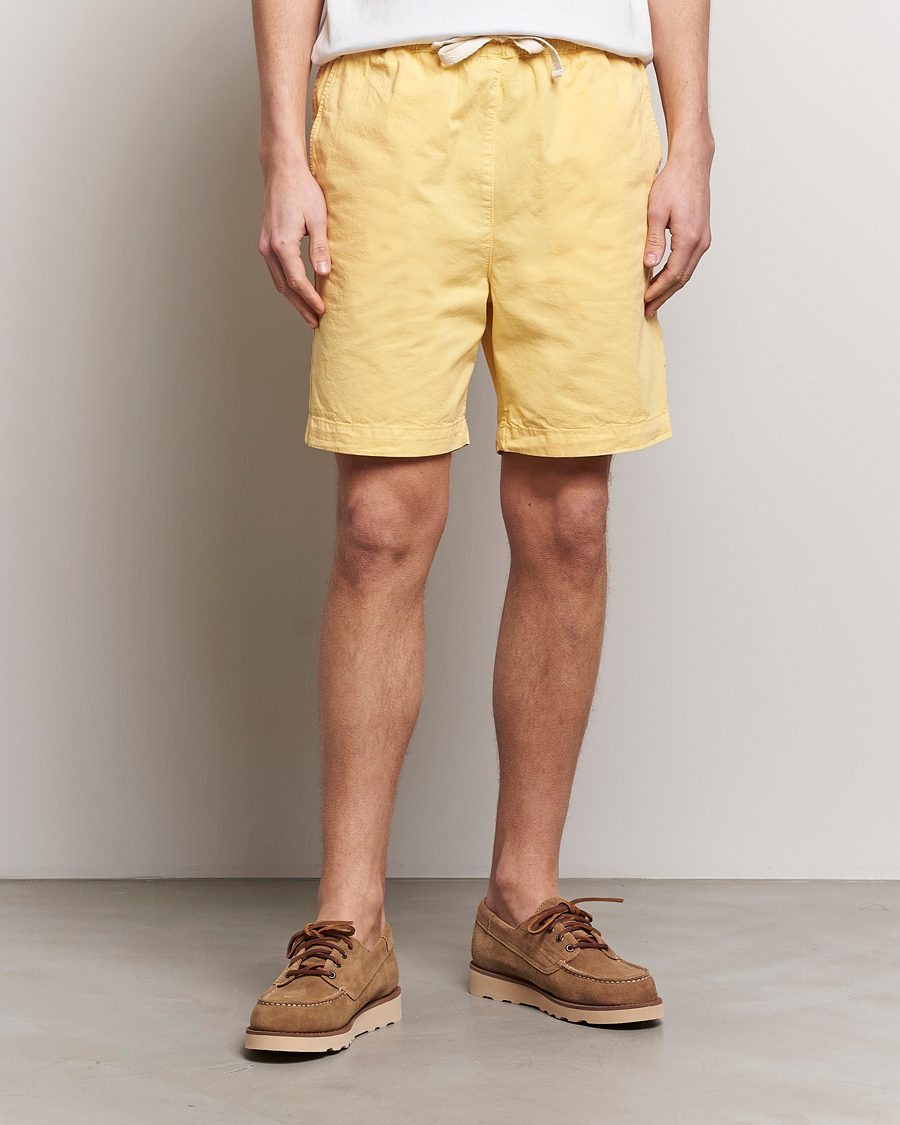 Herren | Kleidung | Drôle de Monsieur | Drawstring Shorts Light Yellow
