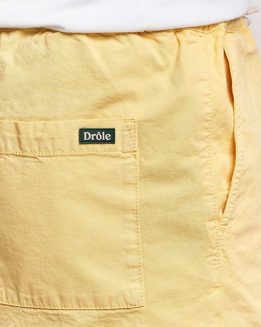 Herren | Shorts | Drôle de Monsieur | Drawstring Shorts Light Yellow