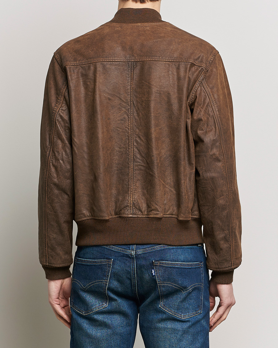 Herren | Jacken | RRL | Wright Leather Jacket Brown