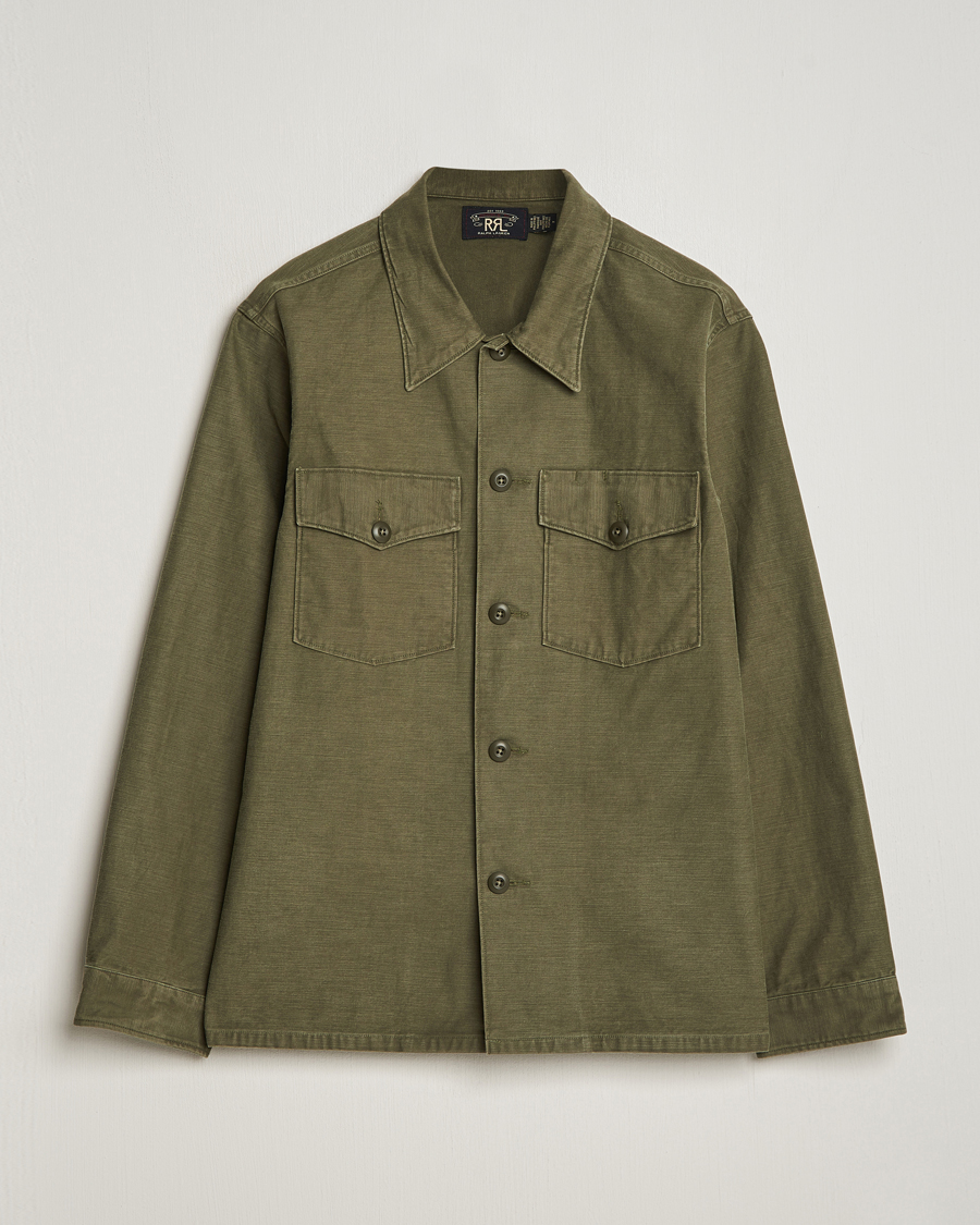 Herren | Hemden | RRL | Regiment Overshirt Olive