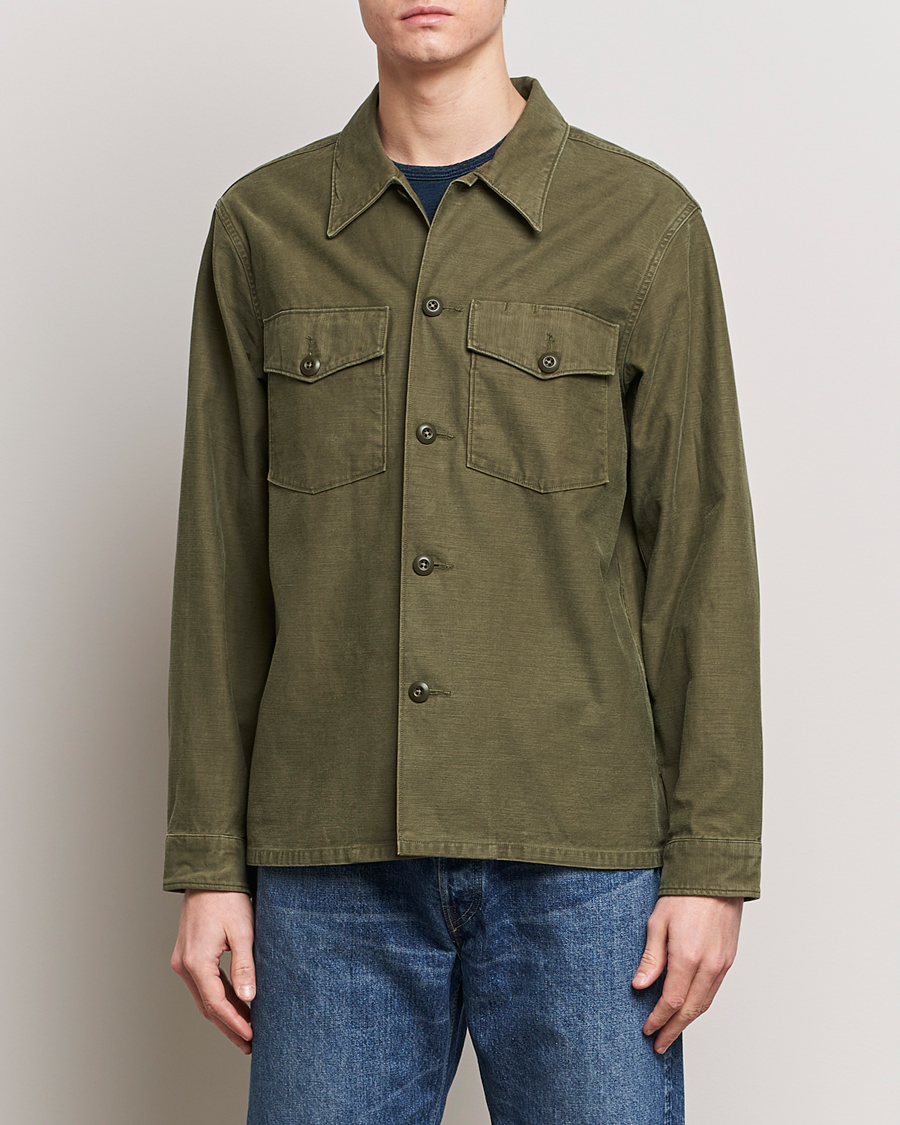 Herren | Hemden | RRL | Regiment Overshirt Olive