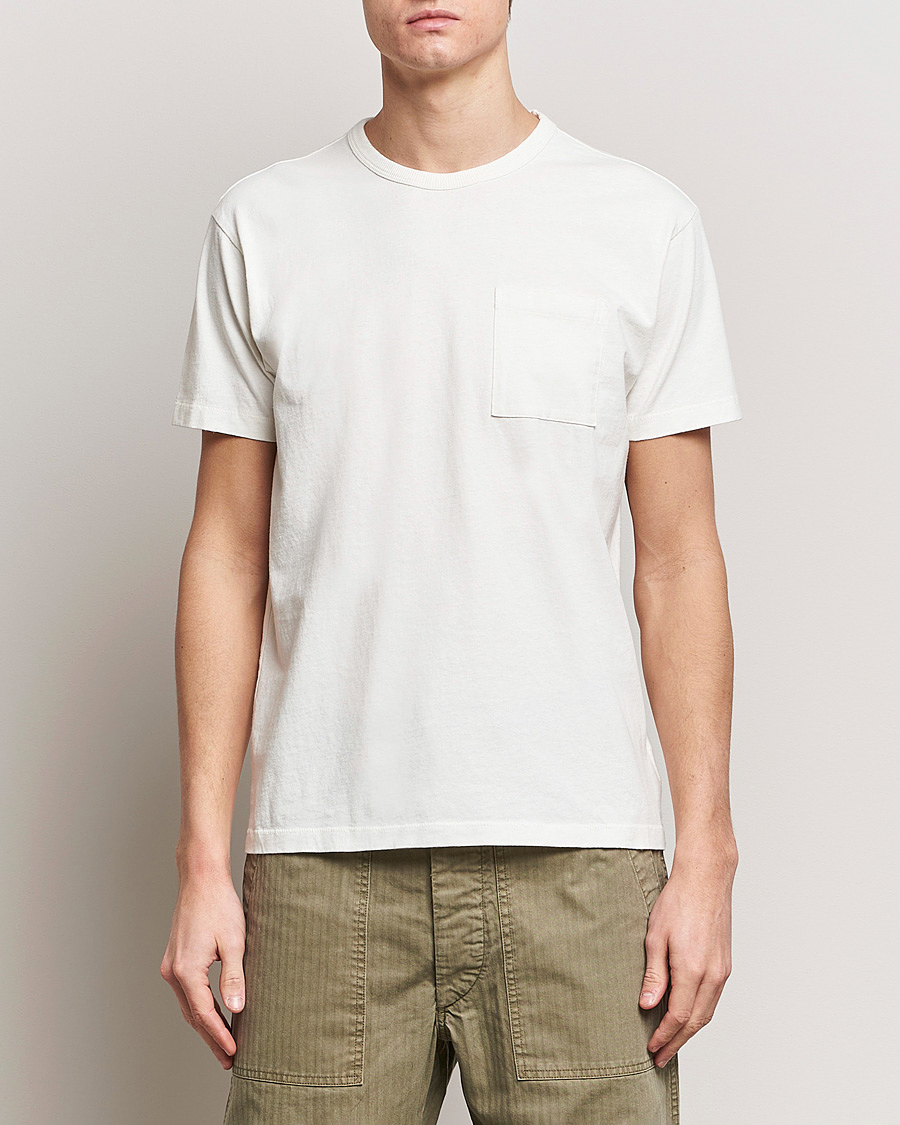 Herren | T-Shirts | RRL | 2-Packet Pocket Tee Warm White