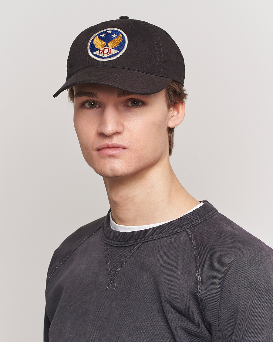 Men |  | RRL | Garment Dyed Ball Cap Black