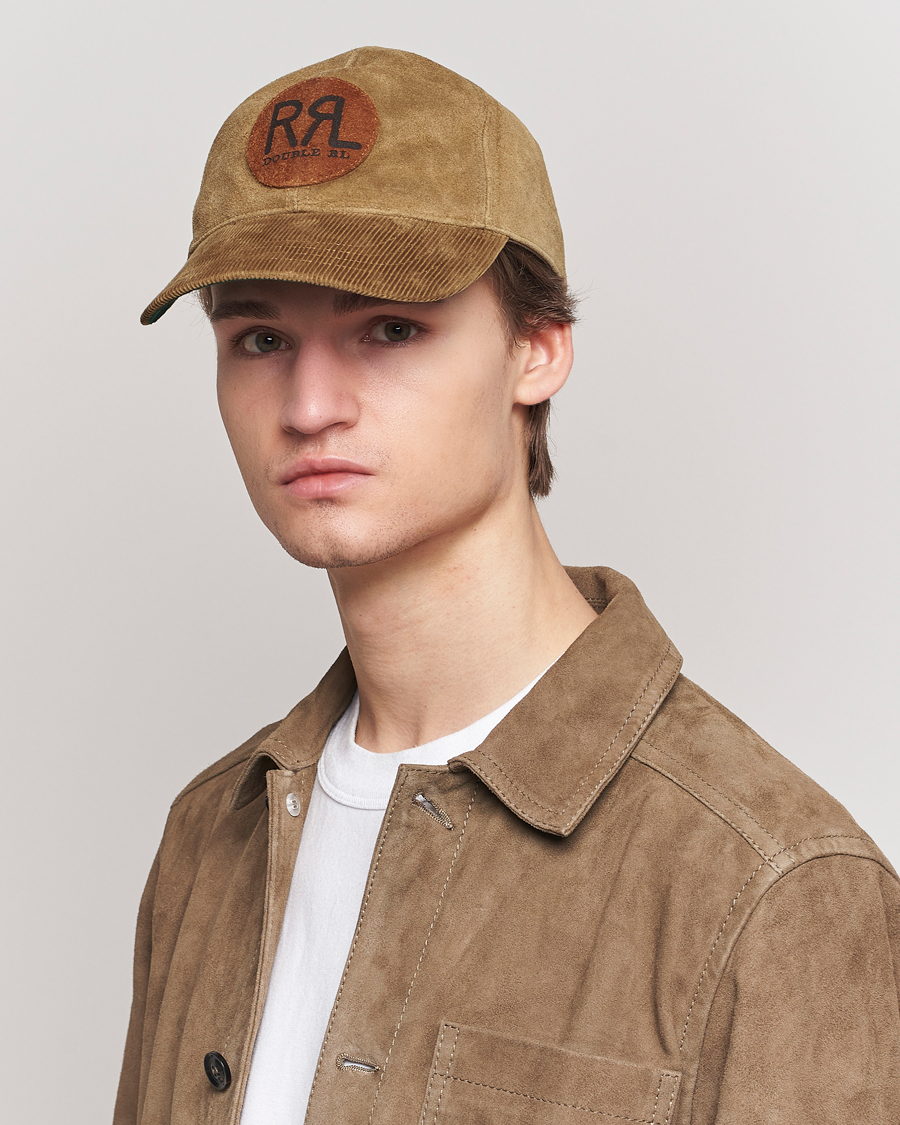 Men |  | RRL | Rough Out Trucker Cap Tan