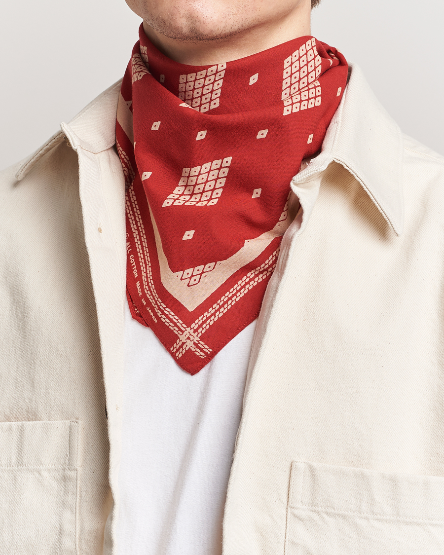 Herren | RRL Deco Print Bandana Turkey Red | RRL | Deco Print Bandana Turkey Red