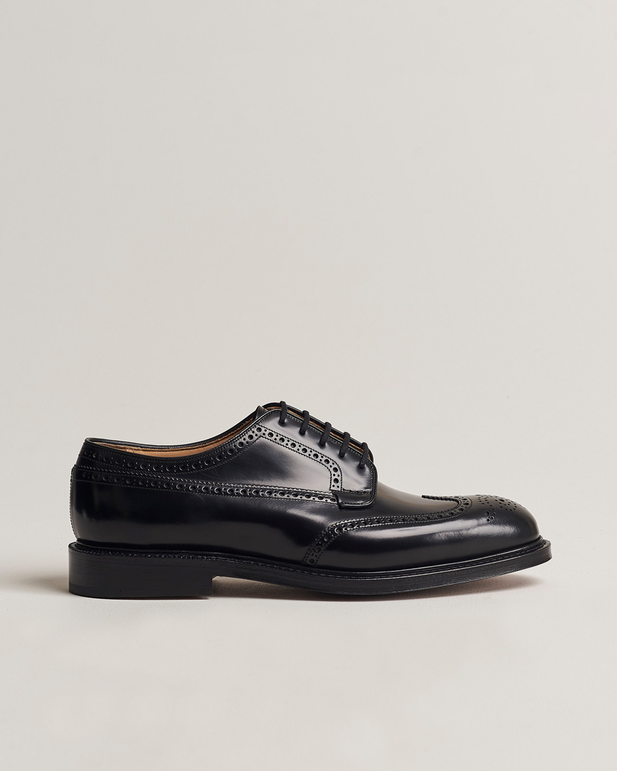 Herren | Brogue | Church's | Grafton Polished Binder Black
