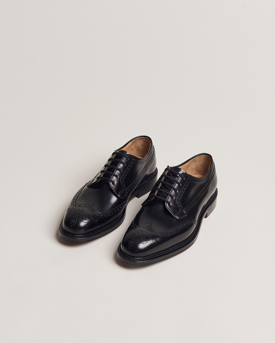 Herren | Brogue | Church's | Grafton Polished Binder Black