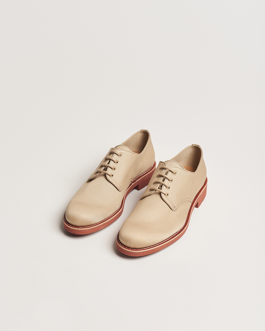 Herren | Best of British | Church's | Matlock Canvas Derby Beige