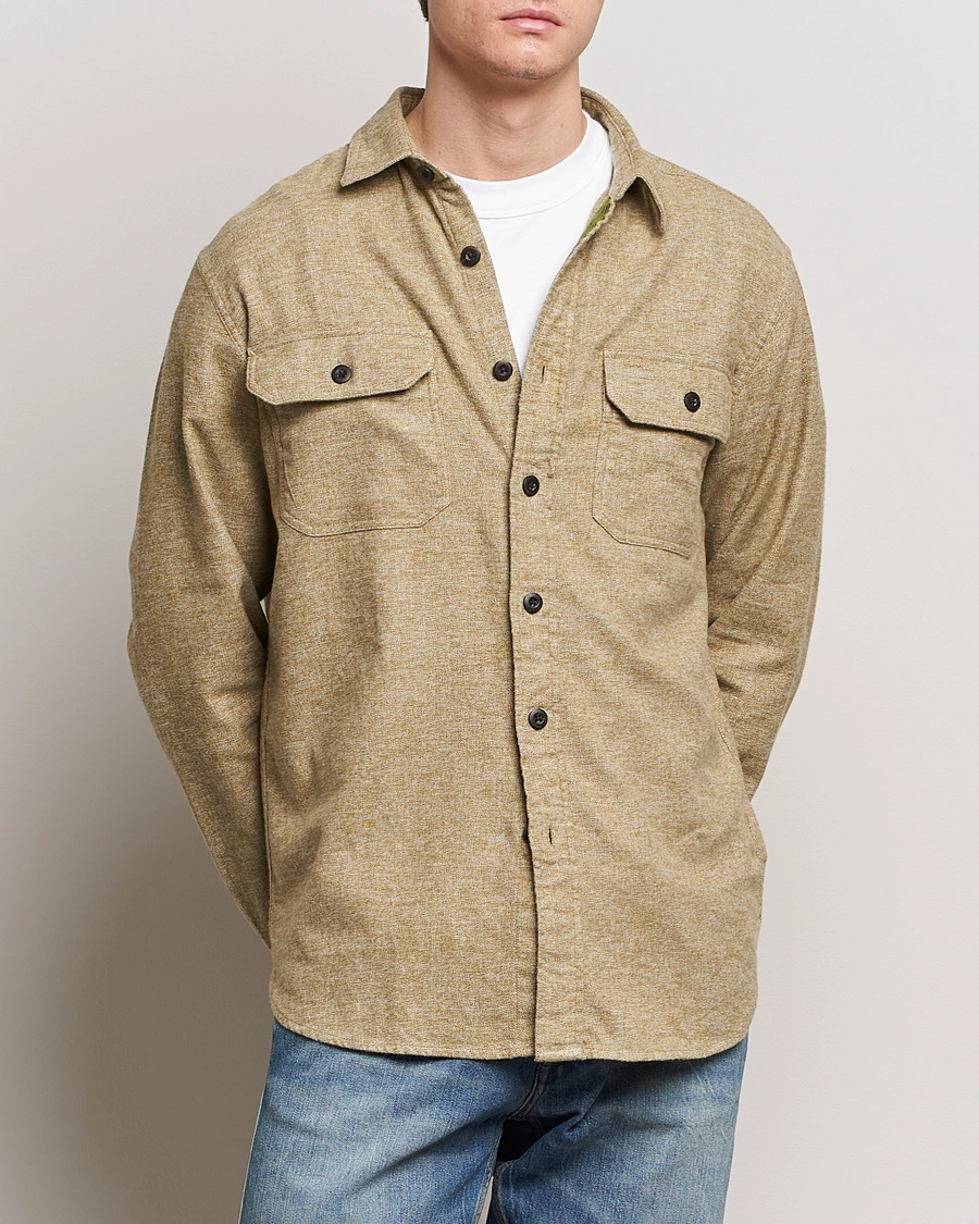 Men |  | Pendleton | Burnside Flannel Shirt Olive