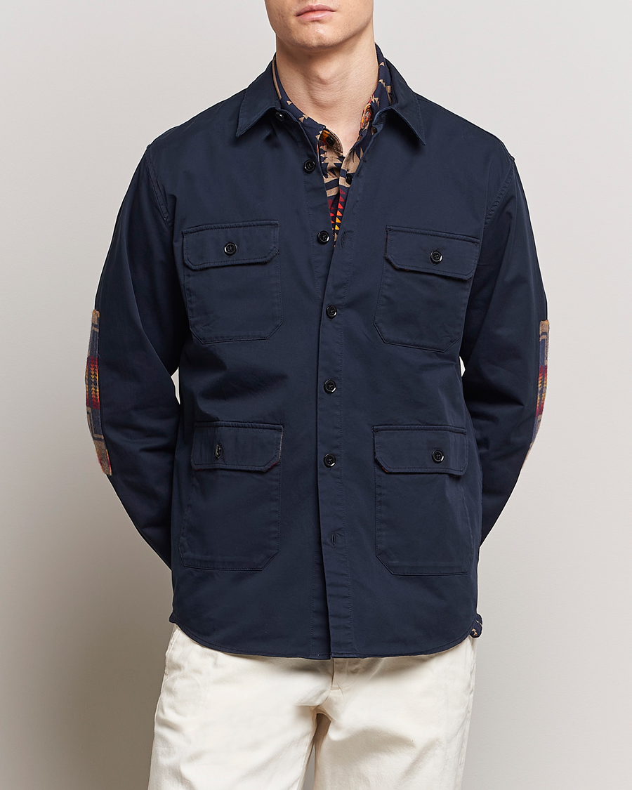 Herren |  | Pendleton | Patchwork Explorer Shirt Navy