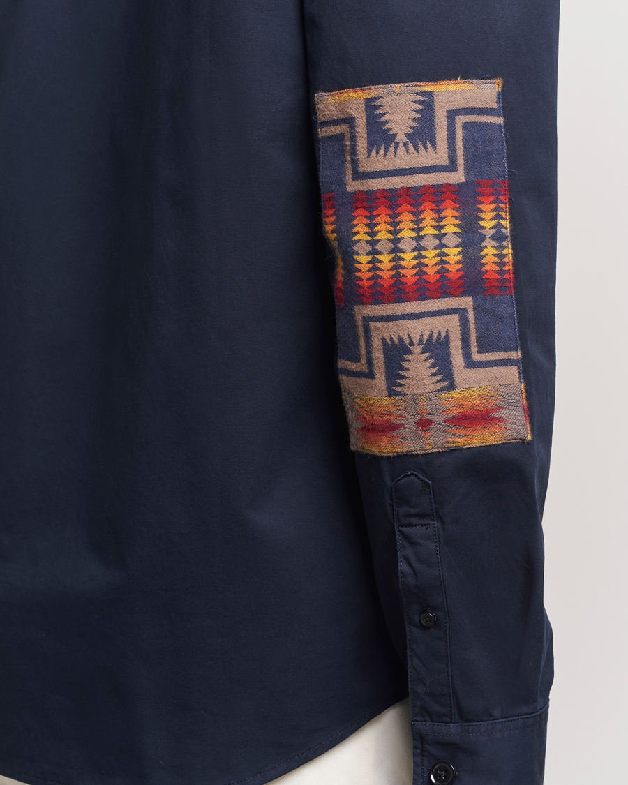 Herren | Hemden | Pendleton | Patchwork Explorer Shirt Navy