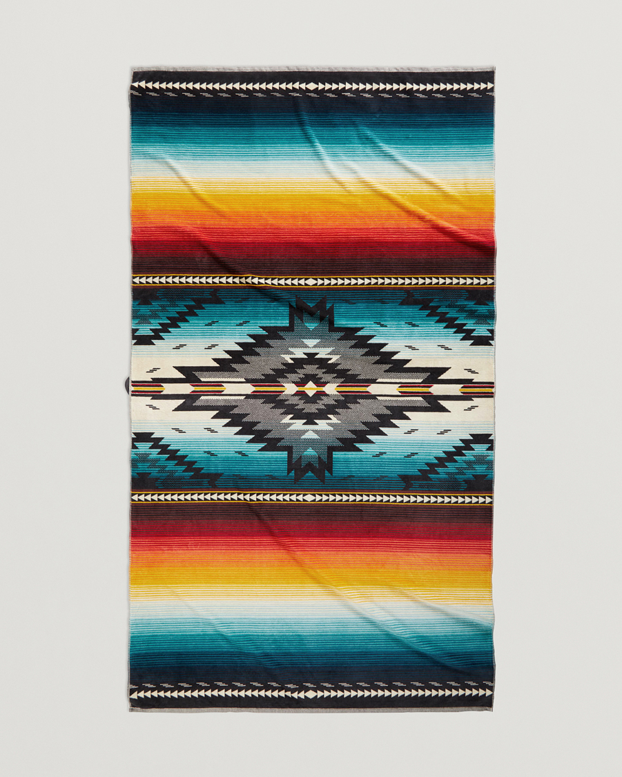 Herren | Textilien | Pendleton | Oversized Jacquard Spa Towel Saltillo Sunset