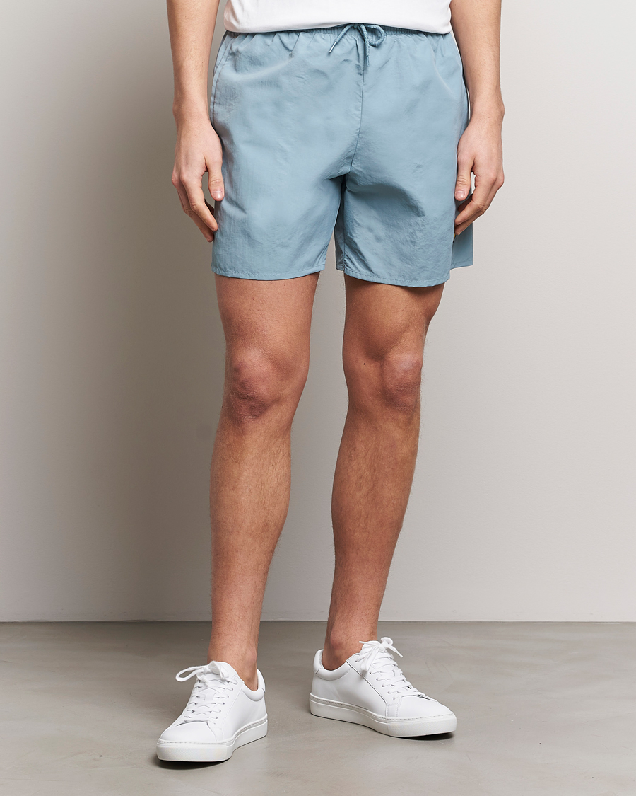 Herr |  | Lyle & Scott | Plain Swimshorts Slate Blue