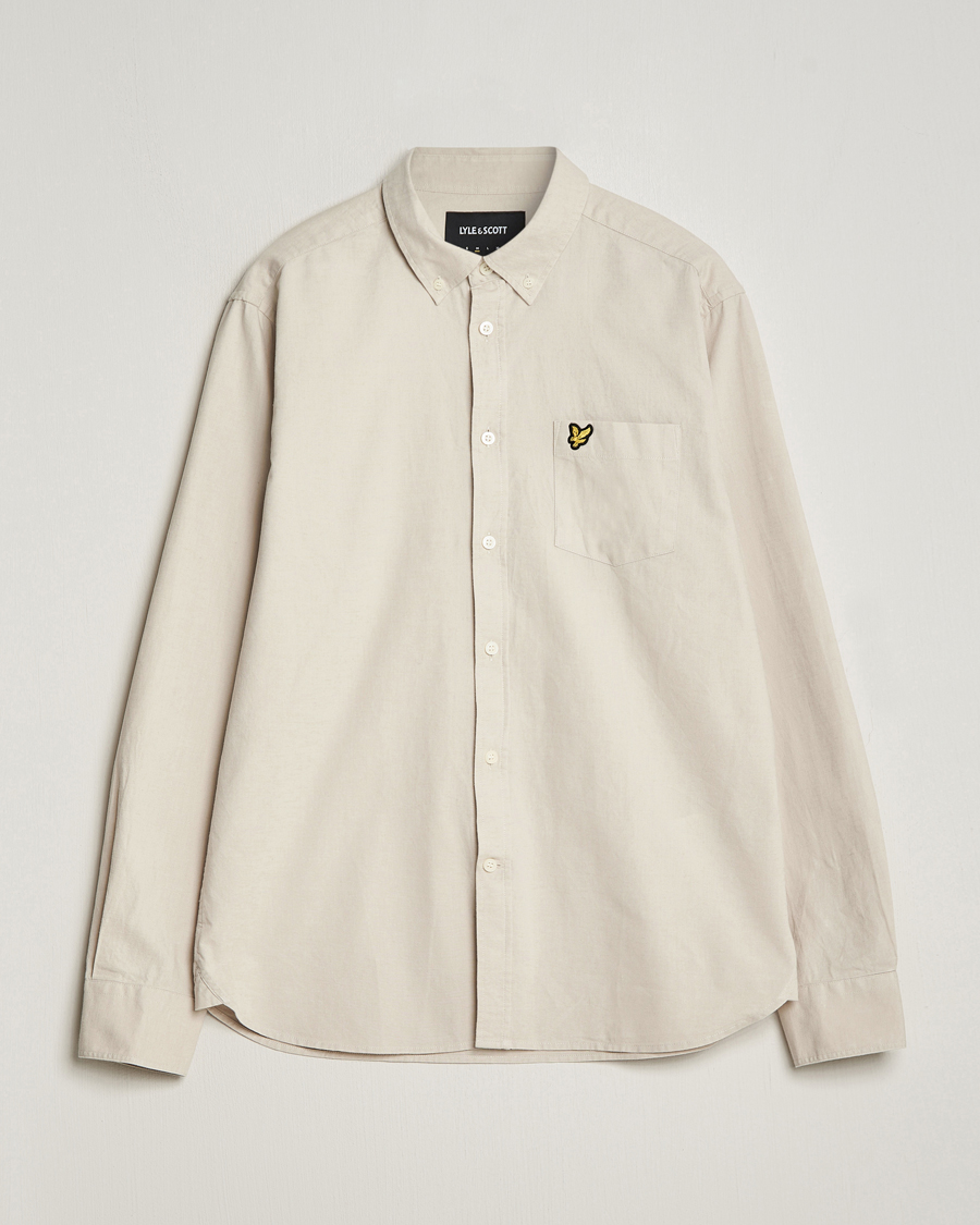 Herren | Hemden | Lyle & Scott | Linen Button Down Shirt Cove