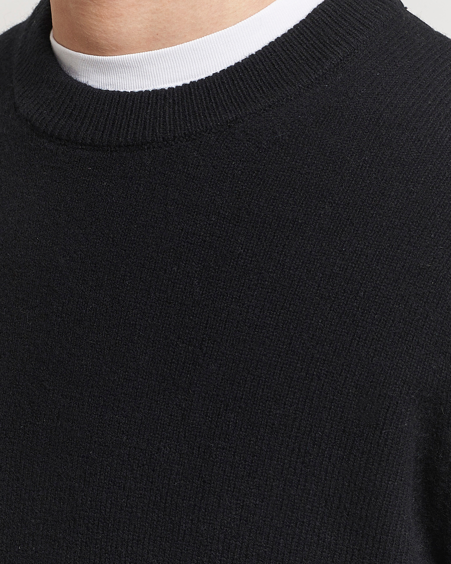 Herren | Pullover | Samsøe Samsøe | Isak Crew Neck Black