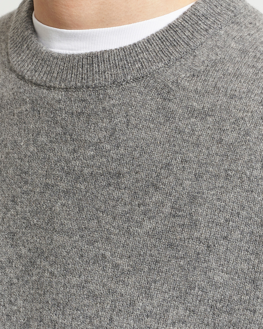 Herren | Pullover | Samsøe Samsøe | Isak Crew Neck Dark Grey