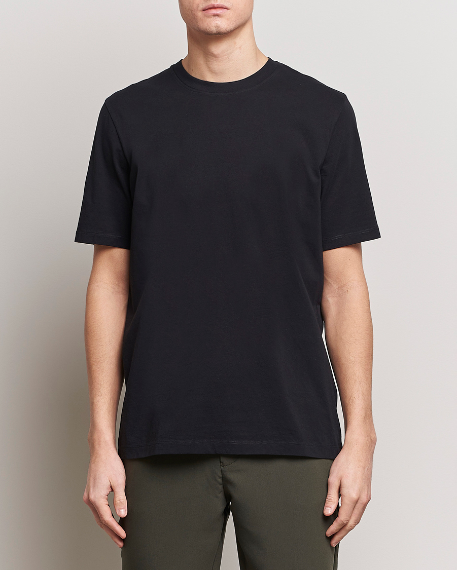 Herren | Schwartze t-shirts | Samsøe Samsøe | Christian T-shirt Black