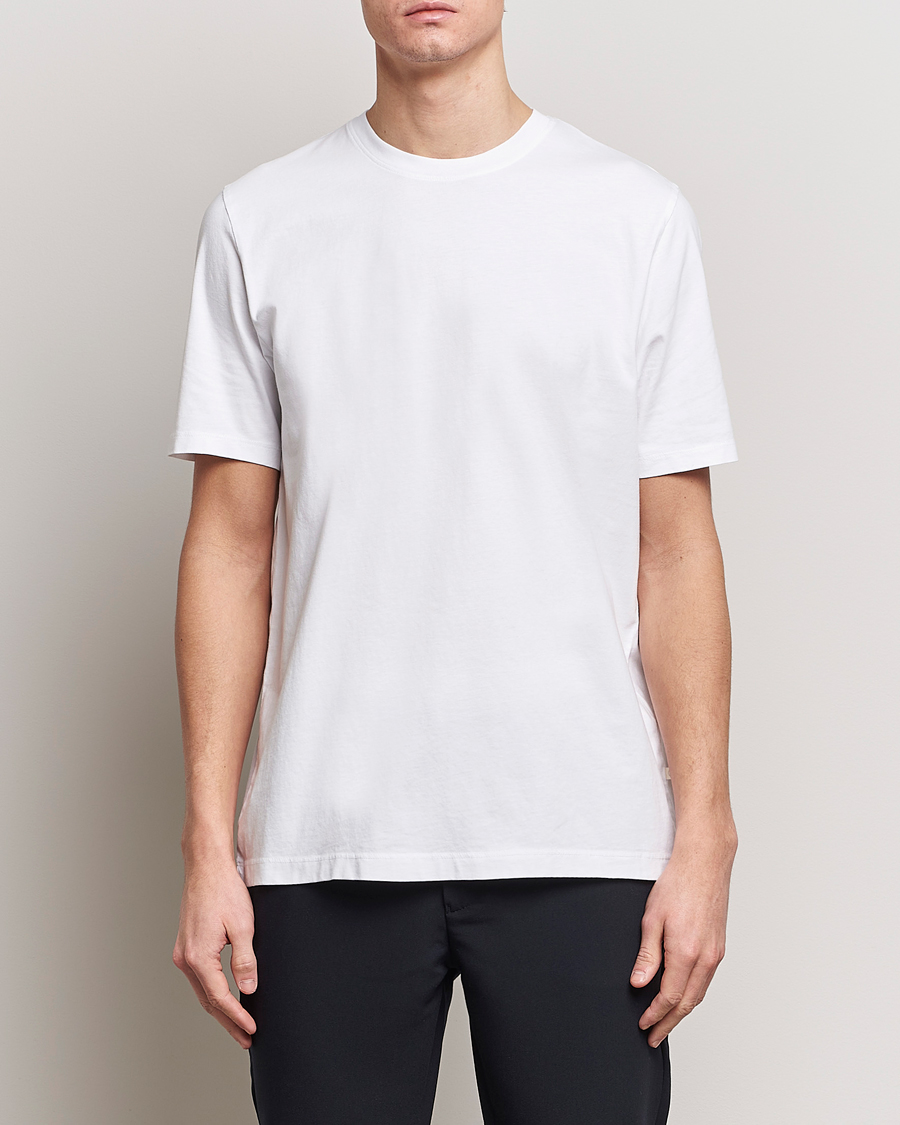 Herren | Weiße T-Shirts | Samsøe Samsøe | Christian T-shirt White