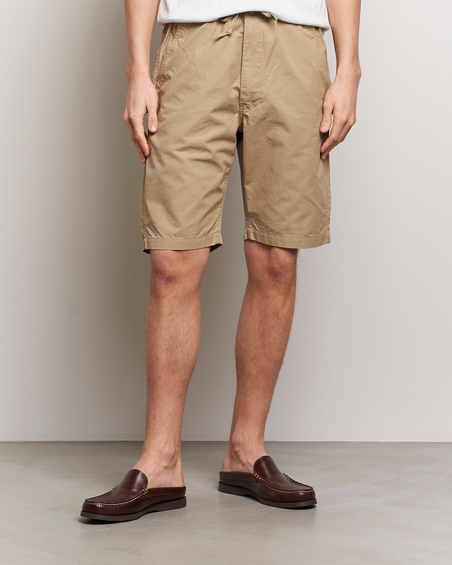 Herren | Japanese Department | orSlow | New Yorker Shorts Beige