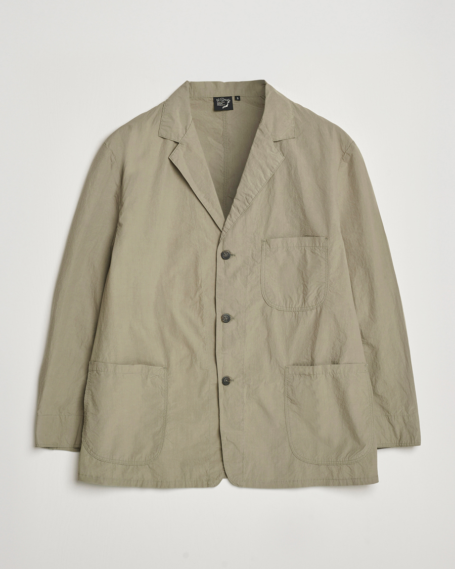 Herren | Sakkos | orSlow | Unconstructed Cotton Blazer Greige