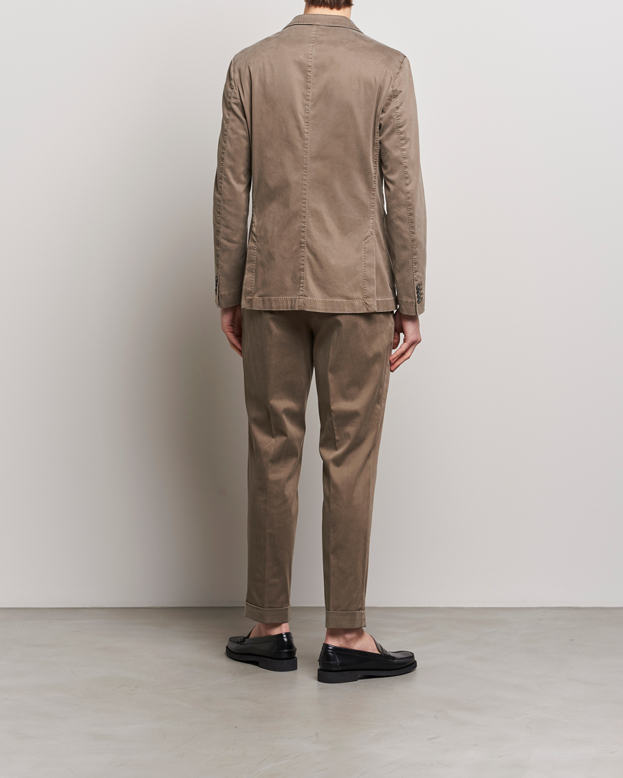 Herren | Kleidung | BOSS BLACK | Hanry Cotton Suit Open Brown