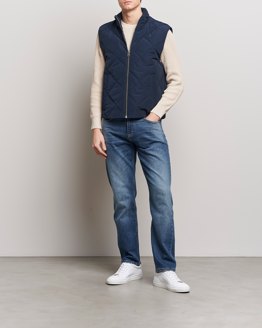 Herren | Jacken | BOSS BLACK | Crebo Vest Dark Blue