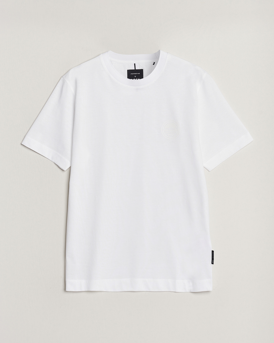 Herren | T-Shirts | BOSS BLACK | Porsche Thompson T-Shirt White