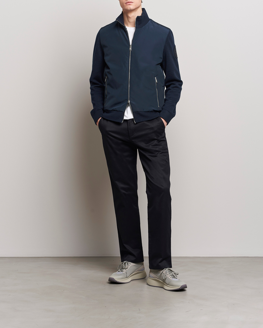 Herren | Jacken | BOSS BLACK | Porsche Papillon Hybrid Jacket Dark Blue