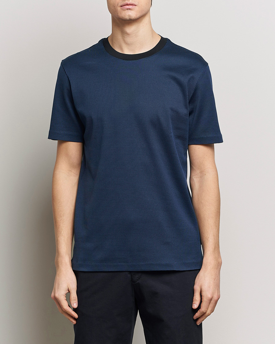 Herren |  | BOSS BLACK | Tiburt Crew Neck T-Shirt Dark Blue