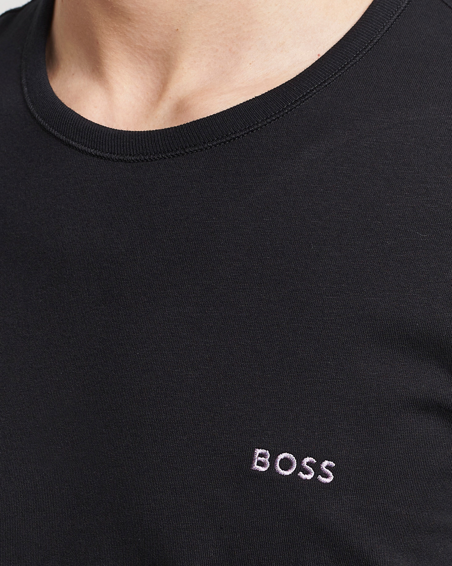 Herren | T-Shirts | BOSS BLACK | 3-Pack Crew Neck T-Shirt Black/White/Blue
