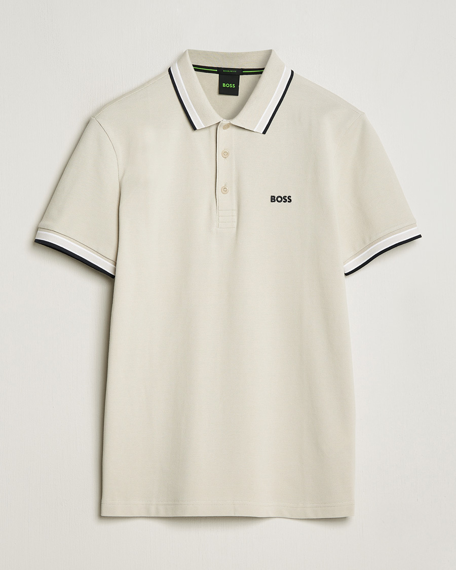 Herren | Poloshirts | BOSS GREEN | Paddy Piké Light Beige