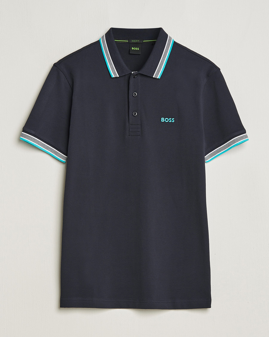 Herren | Poloshirts | BOSS GREEN | Paddy Piké Dark Blue