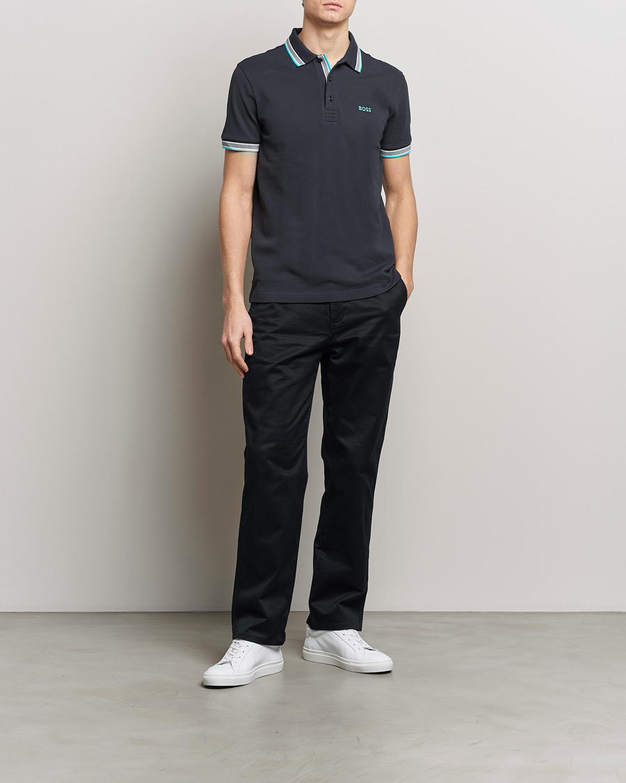 Herren | Poloshirts | BOSS GREEN | Paddy Piké Dark Blue