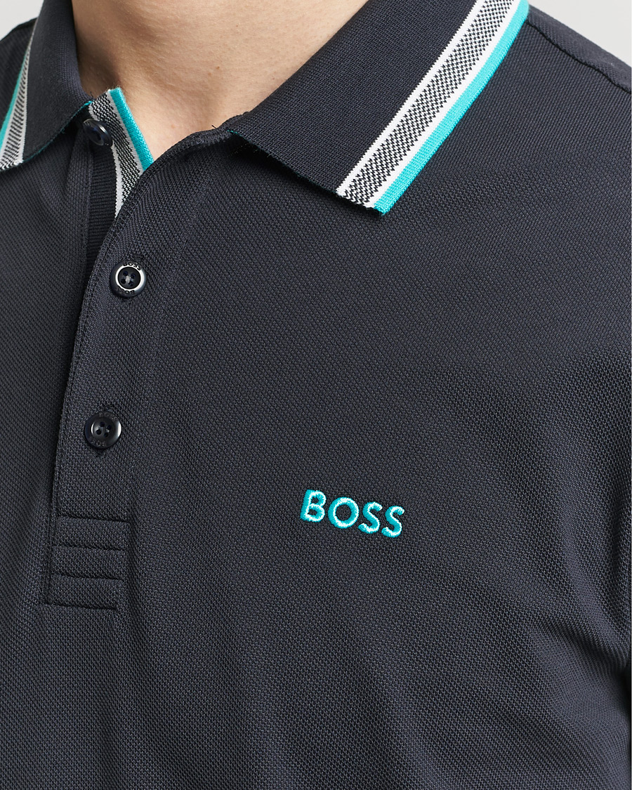 Herren | Poloshirts | BOSS GREEN | Paddy Piké Dark Blue