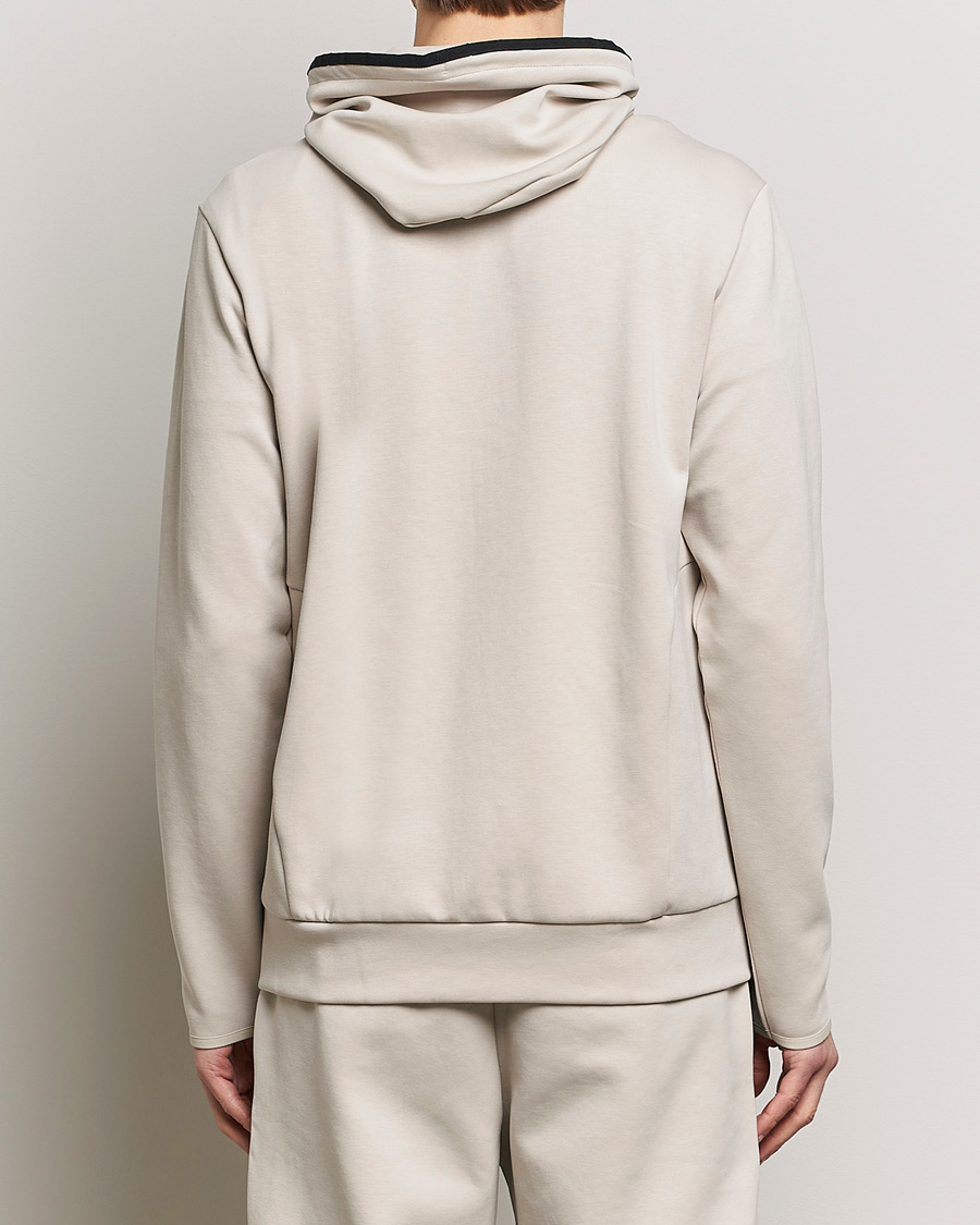 Herren | Pullover | BOSS GREEN | Saggy Full-Zip Hoodie Light Beige