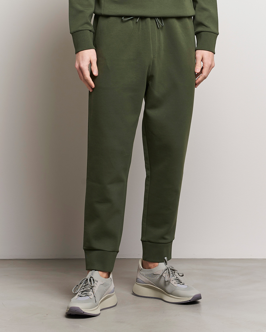 Herren | BOSS GREEN | BOSS GREEN | Hadiko Sweatpants Open Green