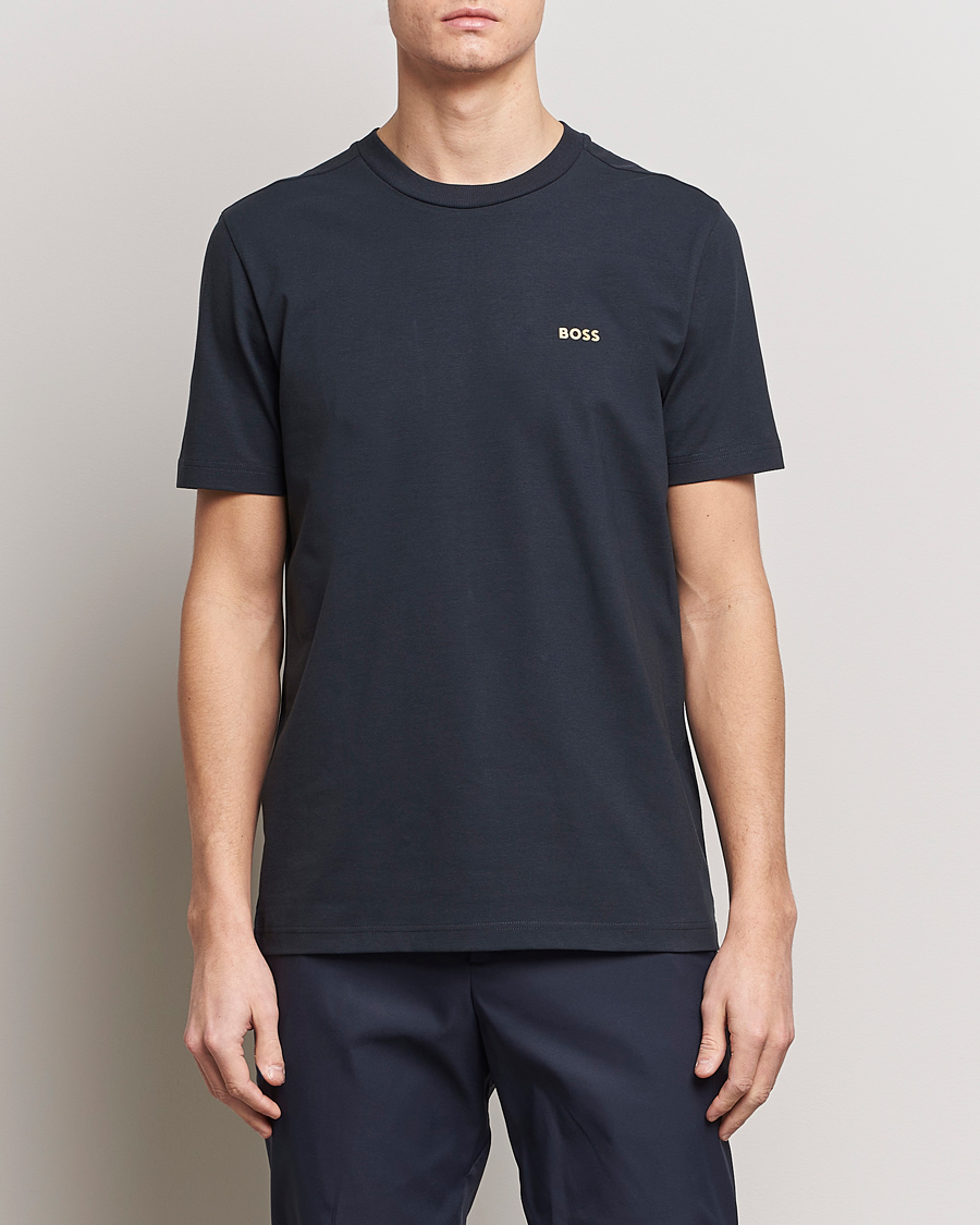 Herren | Kleidung | BOSS GREEN | Crew Neck T-Shirt Dark Blue