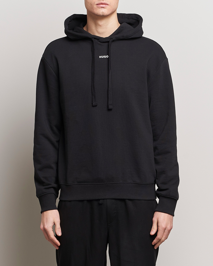 Men |  | HUGO | Dapo Logo Hoodie Black