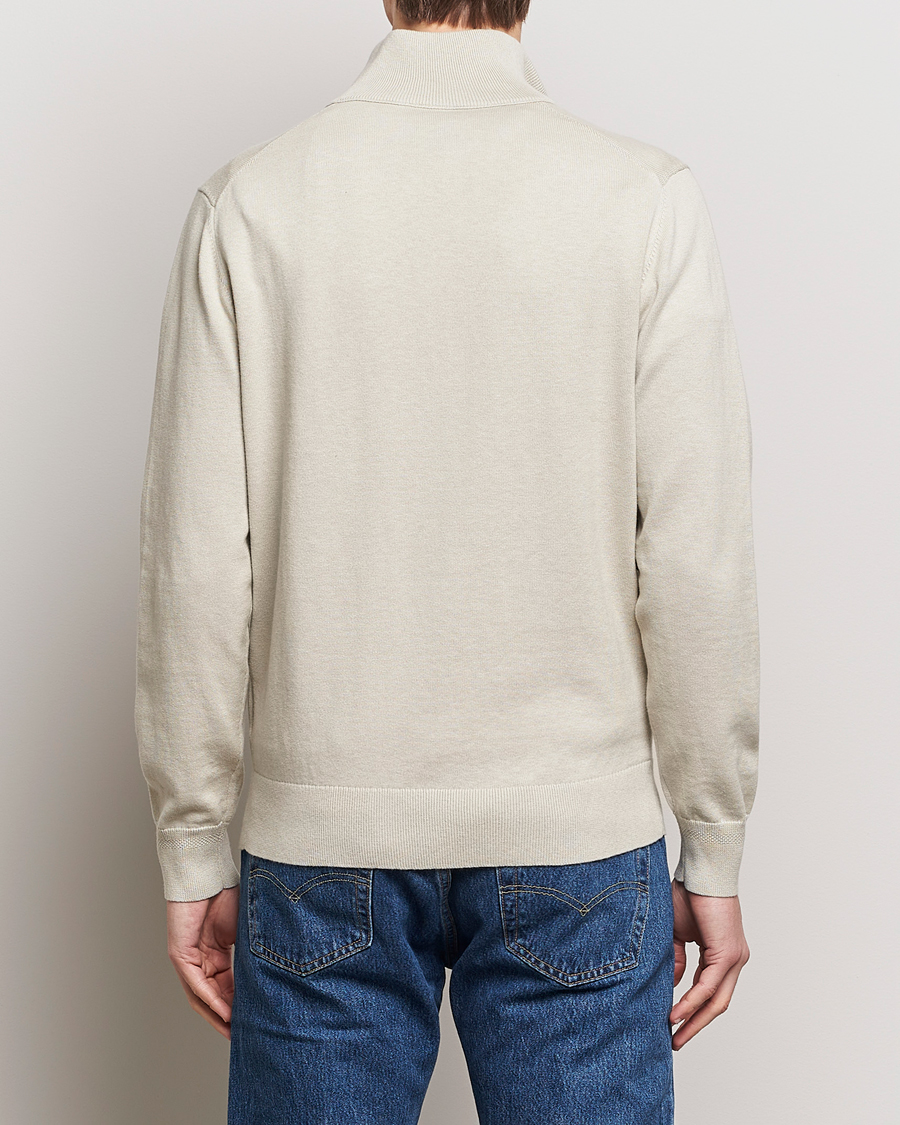 Herren | Pullover | BOSS ORANGE | Kanobix Knitted Half-Zip Light Beige