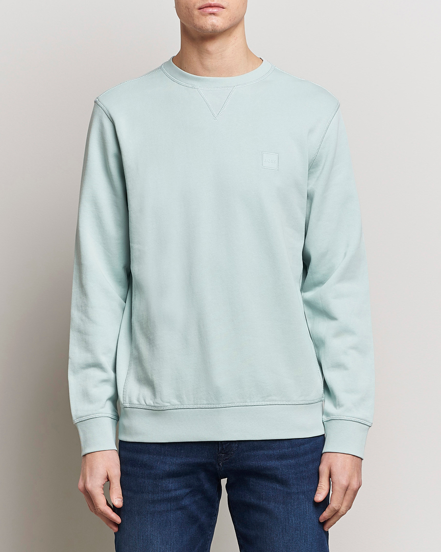 Herren |  | BOSS ORANGE | Westart Logo Sweatshirt Turquoise