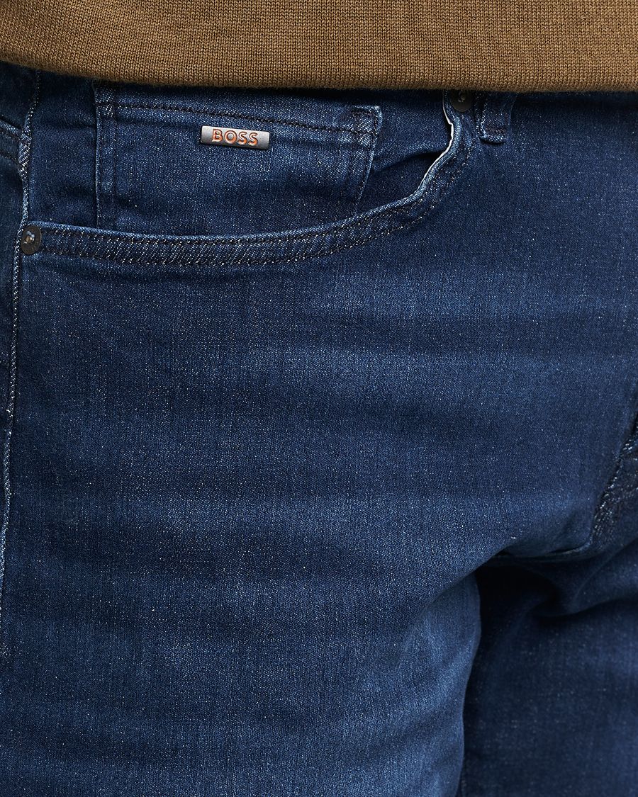 Herren | Jeans | BOSS ORANGE | Re.Maine Regular Fit Stretch Jeans Blue