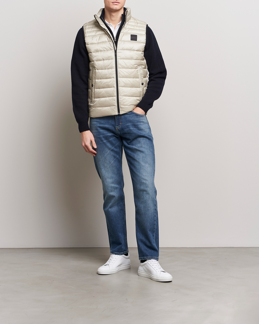Herren | Jacken | BOSS ORANGE | Odeno1 Down Vest Light Beige