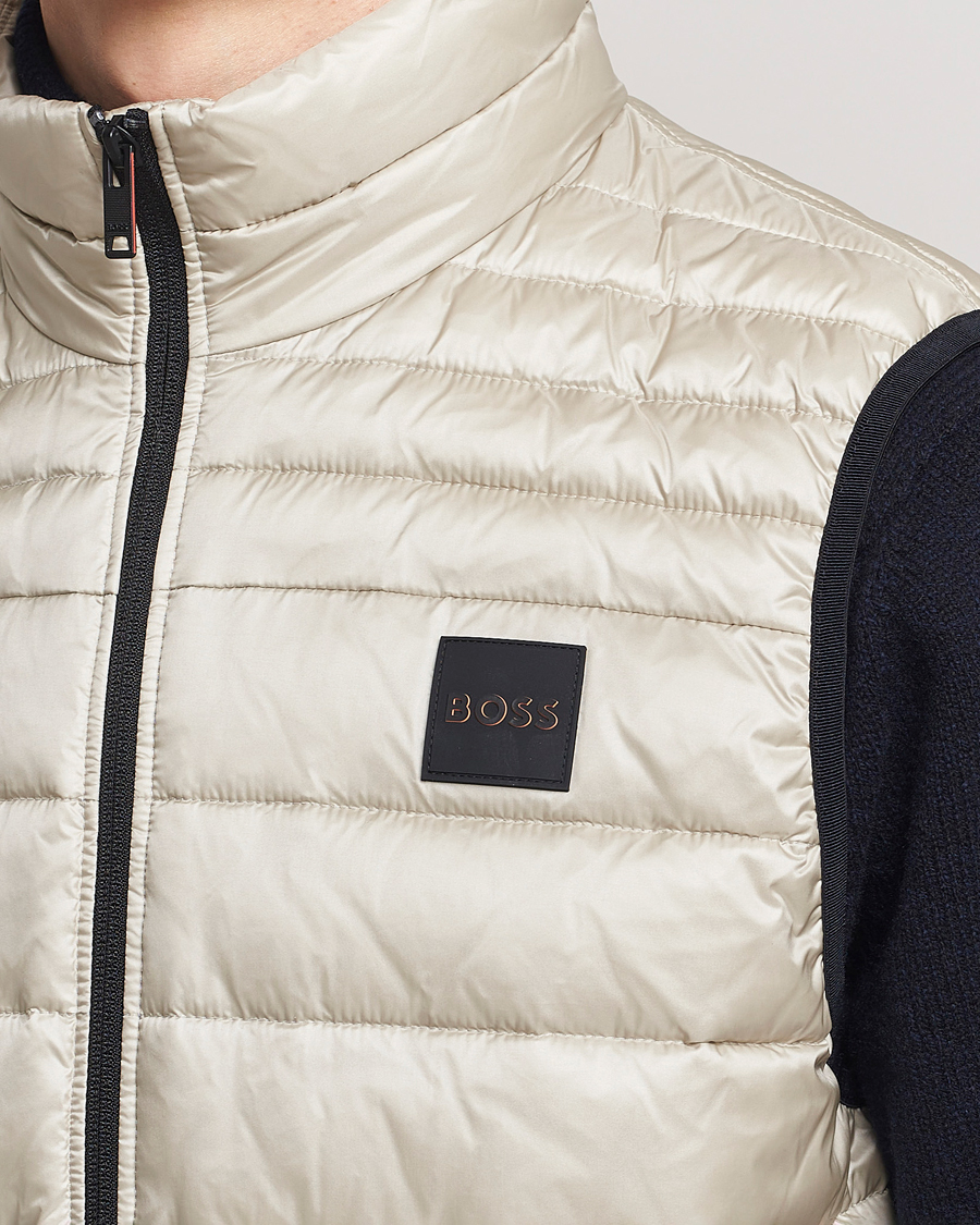 Herren | Jacken | BOSS ORANGE | Odeno1 Down Vest Light Beige