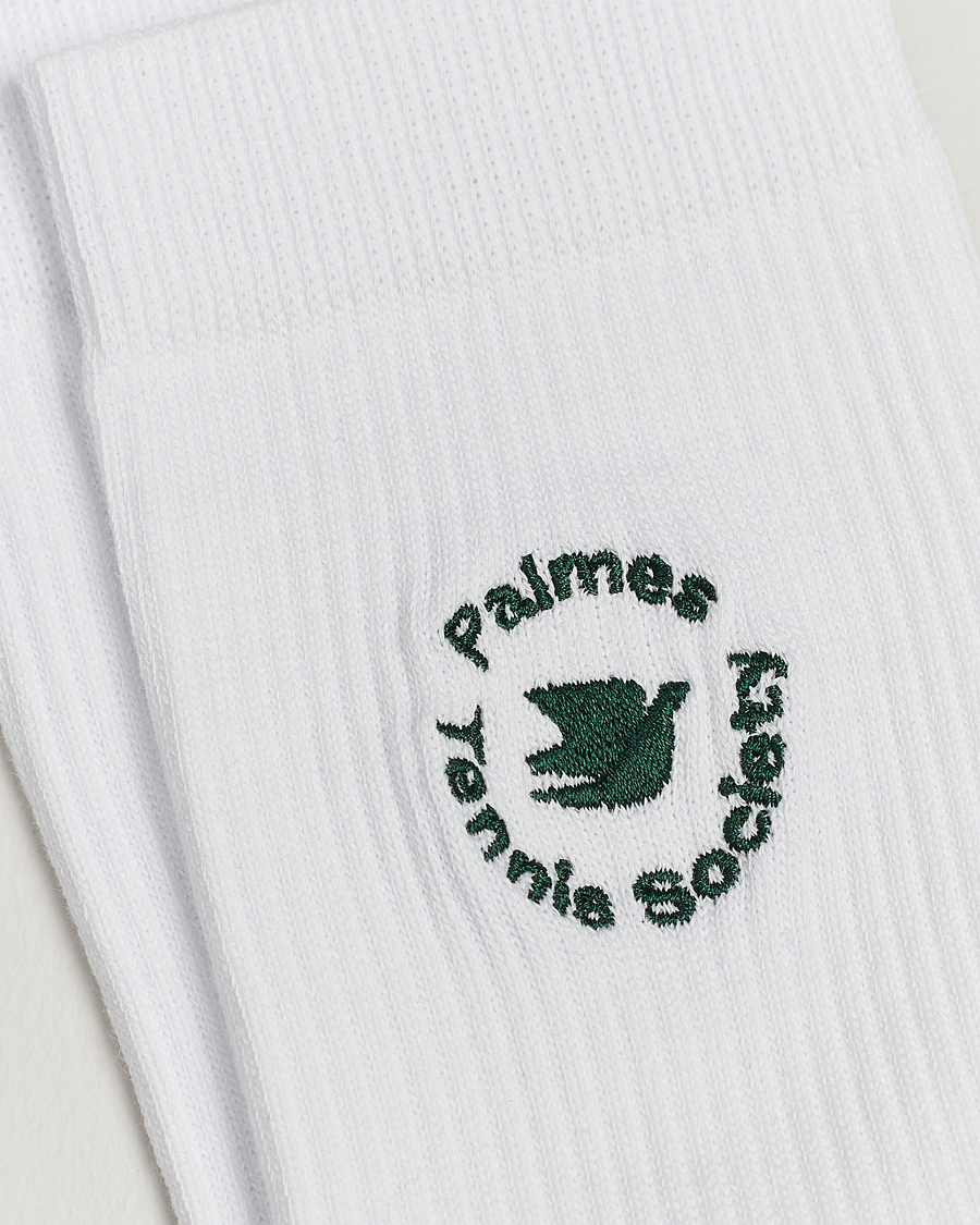 Herren | Normale Socken | Palmes | 2-Pack Low Socks White