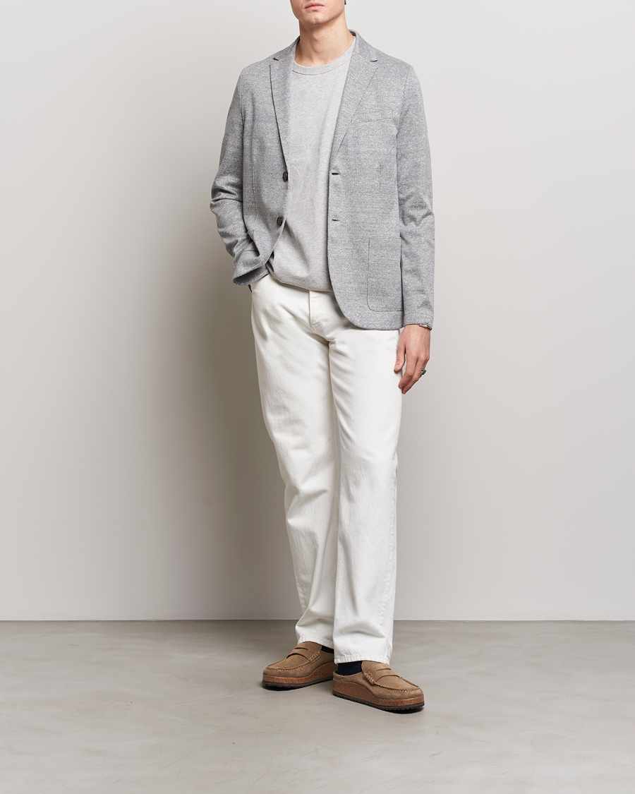Herren | Sakkos | Harris Wharf London | Linen Blend Blazer Grey