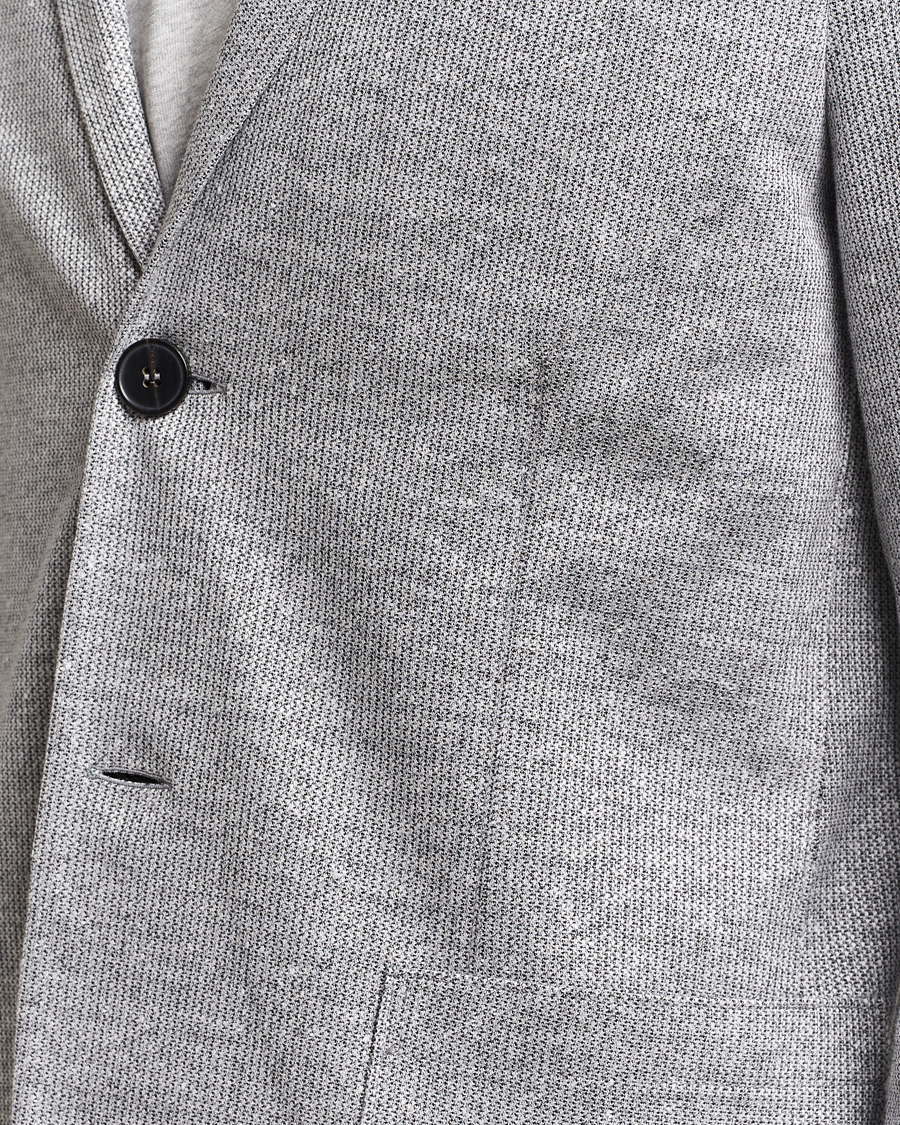 Herren | Sakkos | Harris Wharf London | Linen Blend Blazer Grey