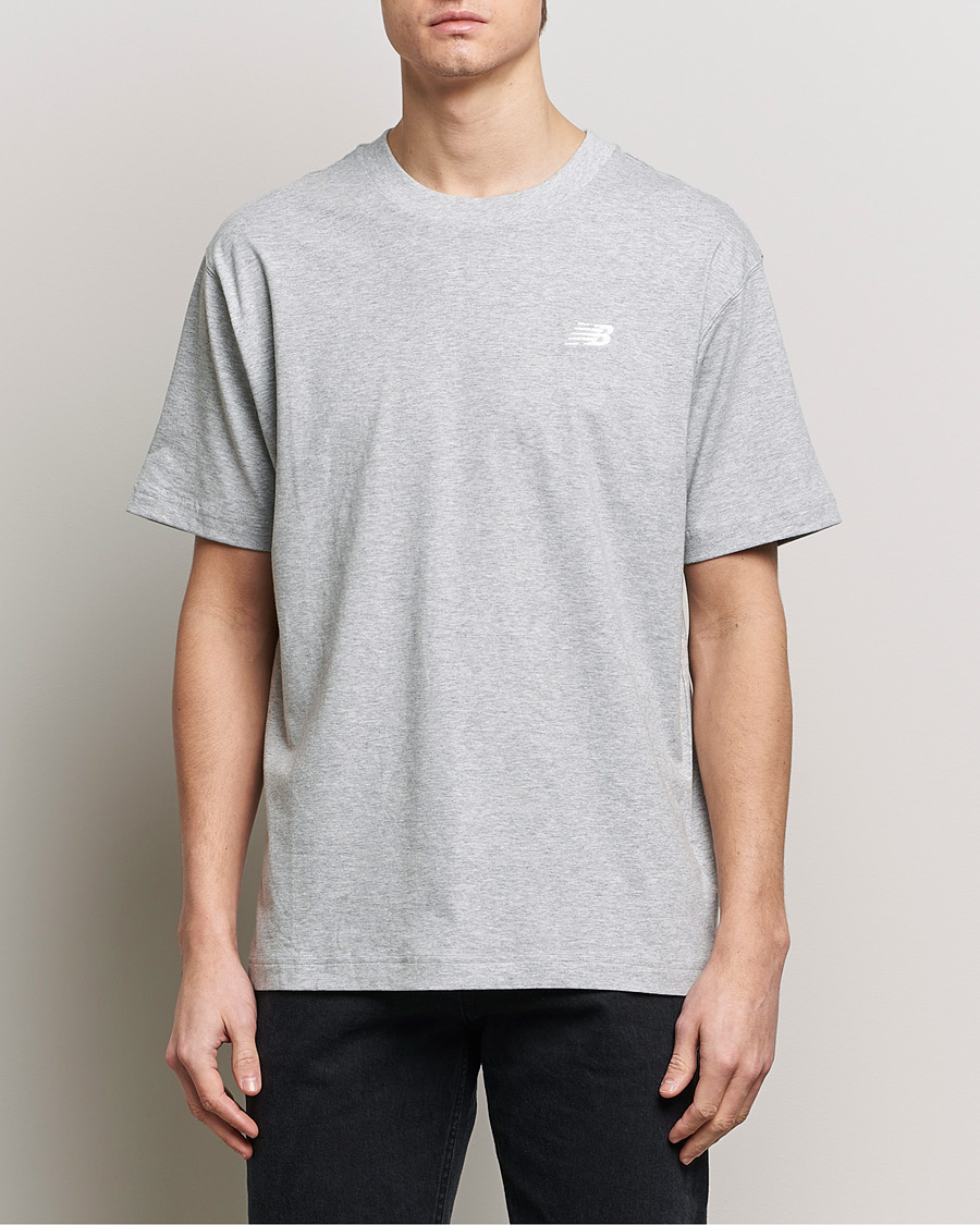 Herren | T-Shirts | New Balance | Essentials T-Shirt Athletic Grey