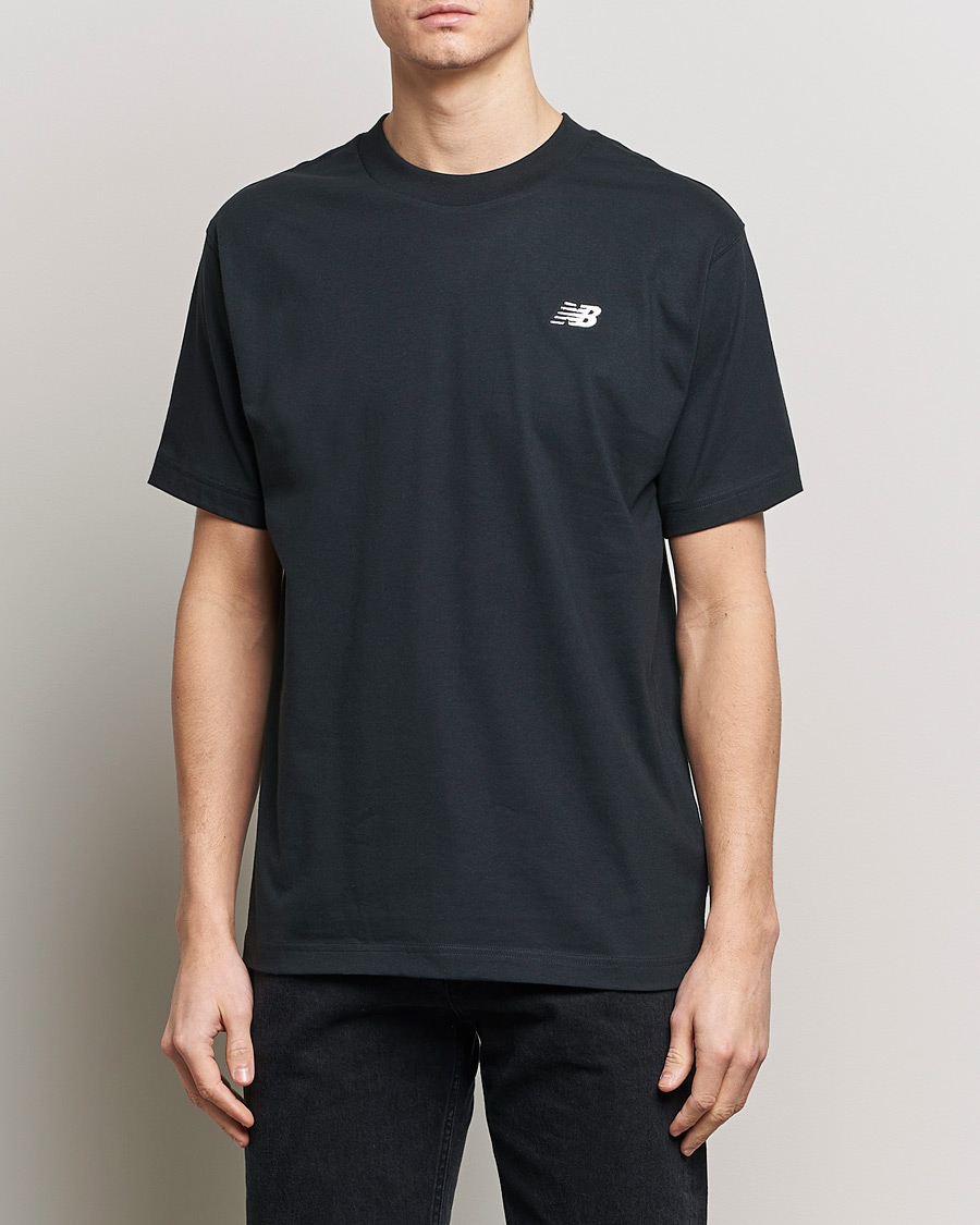 Herren | T-Shirts | New Balance | Essentials Cotton T-Shirt Black