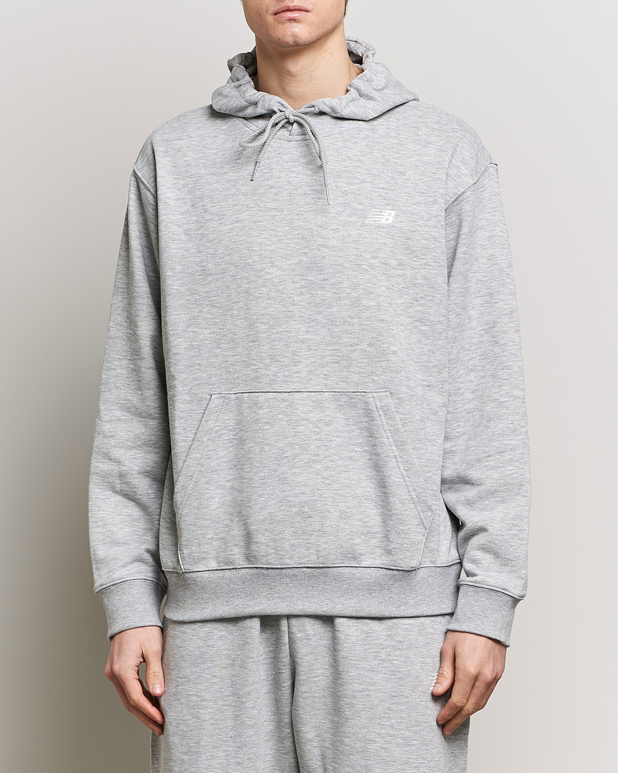 Men | Clothing | New Balance | Essentials French Terry Hoodie Athletic Grey
