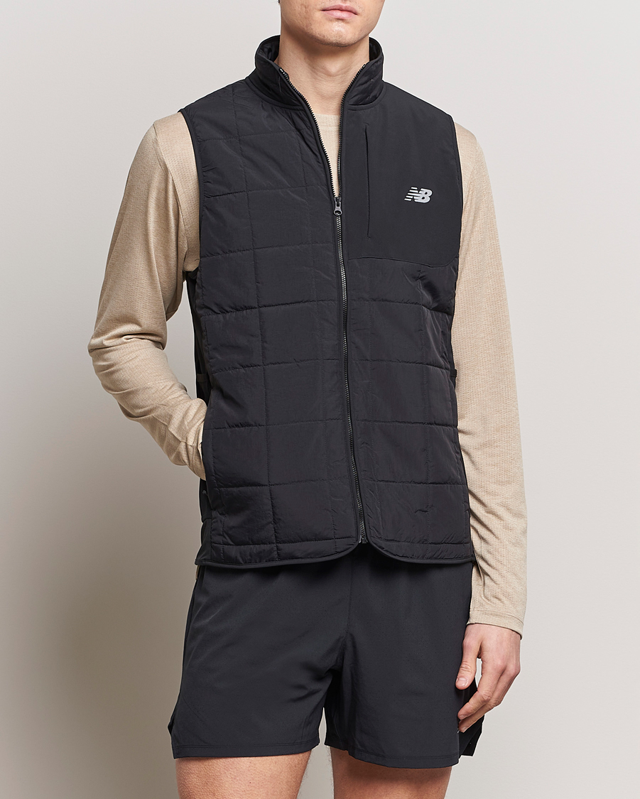 Herren | Jacken | New Balance Running | Athletics Heat Layer Run Vest Black